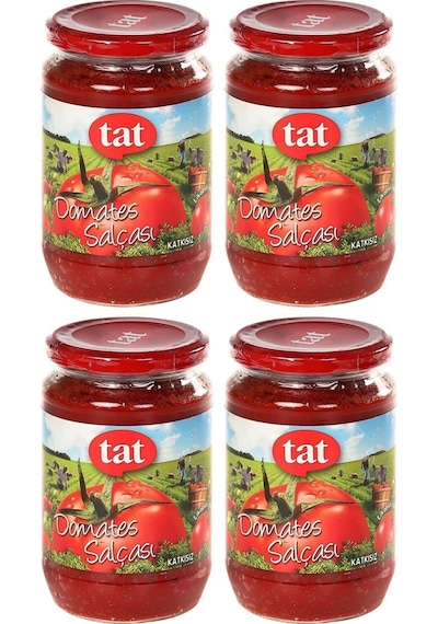 Tat Domates Salçası Cam 4 x 710 G