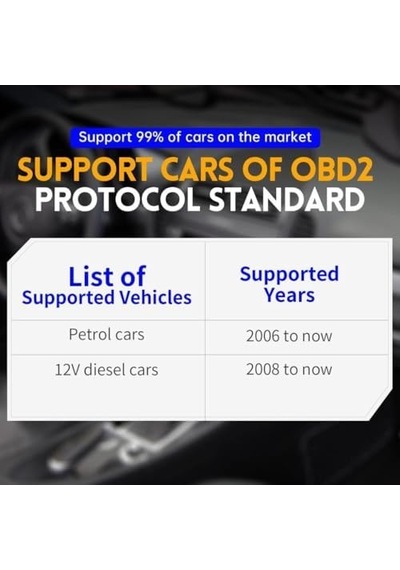Fnırsı Fd10 Araba Obd2 Tarayıcı, Kod Okuyucu, Hata Temizleyici Ios Bluetooth V5.1