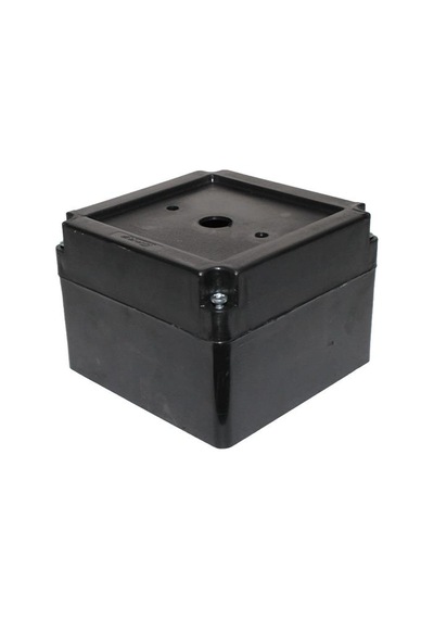 OPAŞ 112X112X100Mm Ip54 Siyah Şalter Kutusu