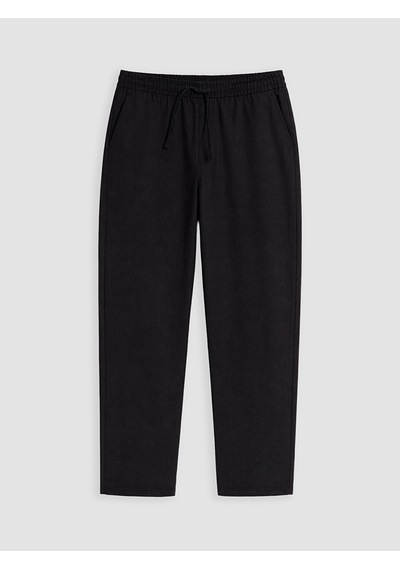 LC Waikiki Lc Waıkıkı Siyah Relax Fit Gabardin Erkek Pantolon