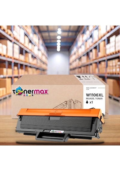 Hp Laser Mfp 135w Uyumlu Toner Çipli W1106xl 5.000 Sayfa Ekstra Yüksek Kapasite