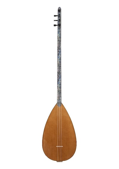 Saz-z-5-3 Kuşgözü Akçaağaç Uzun Sap Bağlama