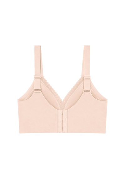 Cottonill Seamless Bra - Seravia Latte Lazer Kesim Dantelli Minimizer Kadın Sütyen