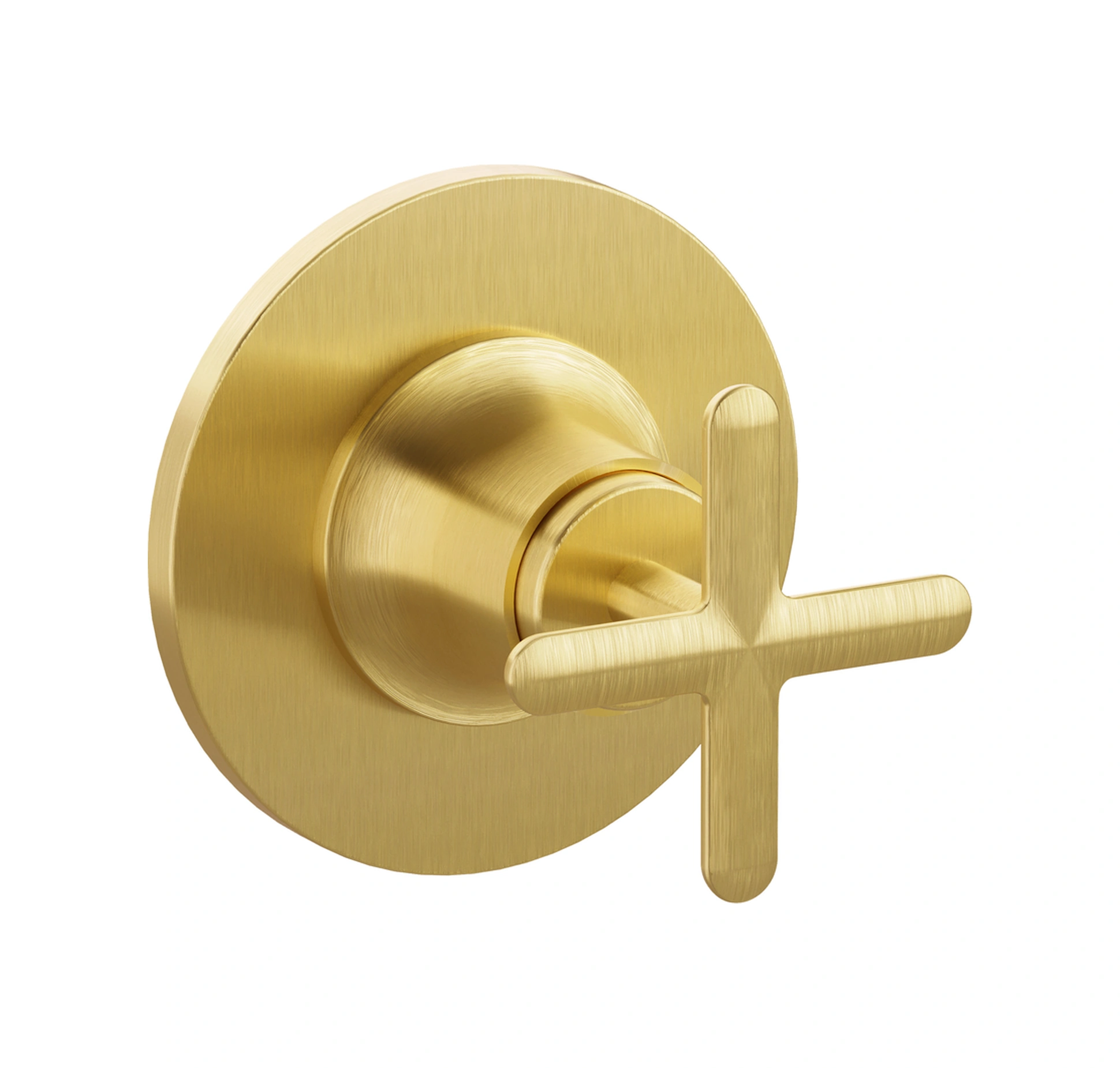 VitrA Origin Classic A4289725 Ankastre 3 Yollu Yönlendirici Fırçalı Altın