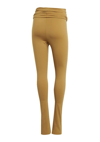 Adidas By Stella Mccartney Leg Kadın Günlük Tayt Iw6319 Sarı Iw6319