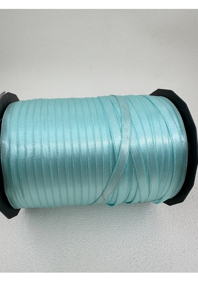 Paşateks 6 Mm Saten Kurdela-10 Metre-su Yeşili