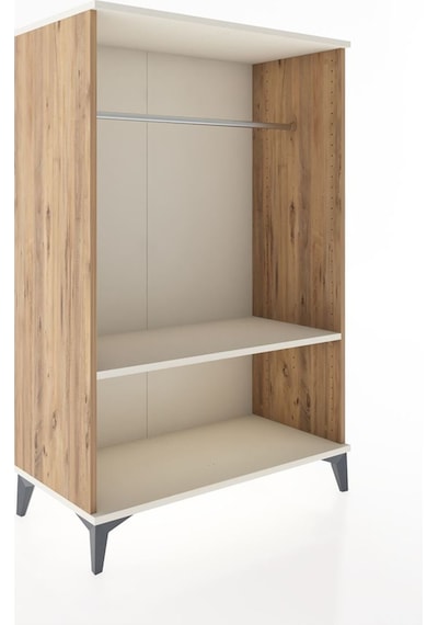 Hyperion Dolap Tek Raflı Tek Askılı 88x44x134 Çam-aytaşı Çam