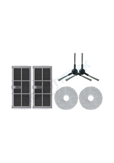 Dreame L10s Pro Ultra Head Hepa Filtre Yan Fırça Mop-6 Parça