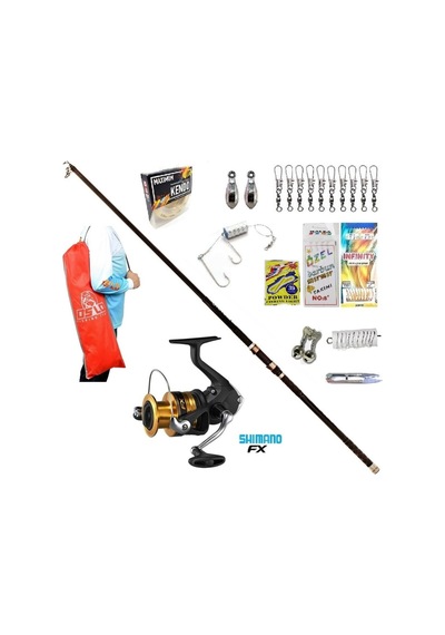 Fx 4000 Remixon Free Bird 330cm 60-120gr Profesyonel Kıyı Olta Takımı Seti