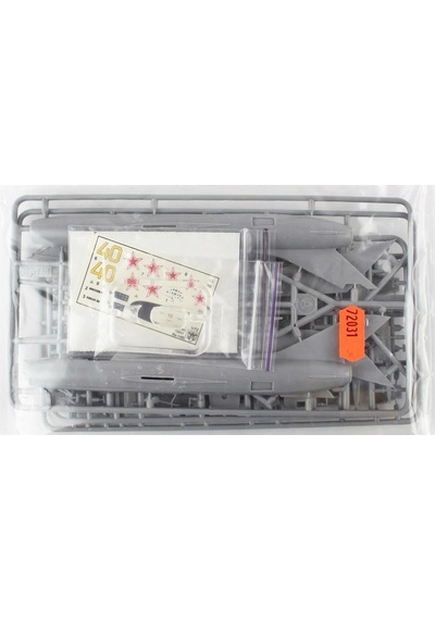 Modelsvit Msvıt72031 1/72 Ölçek, Yak 140 Prototype Savaş Uçağı, Plastik Model Kiti-51413