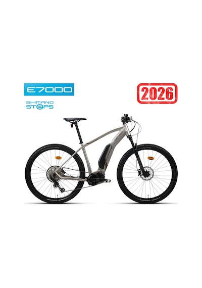 Carraro Kıfuka E7 E-mtb 29 Dağ Bisikleti 12v Nikel Gri L/47cm Siyah