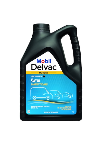 Mobil Delvac Modern LC T 5W-30 Hafif Ticari Motor Yağı 5 L