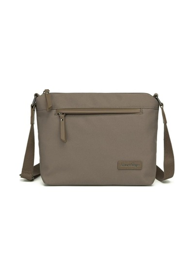 Smart Bags Twill Dimi Kumaş Postacı Kadın Çantası-2022-3330 Kahve