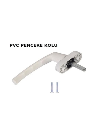 Tr Pvc Pencere Ve Kapı Kolu Beyaz 2 Adet