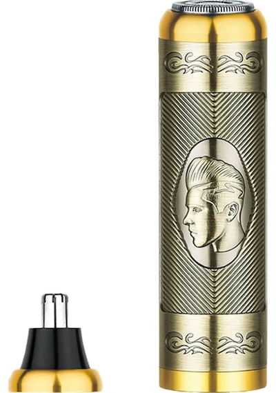 Daling Dl-9225 2 Si 1 Arada Şarjlı Erkek Tıraş Makinesi Sakal & Burun Düzeltici Usb-c Metal Gövde