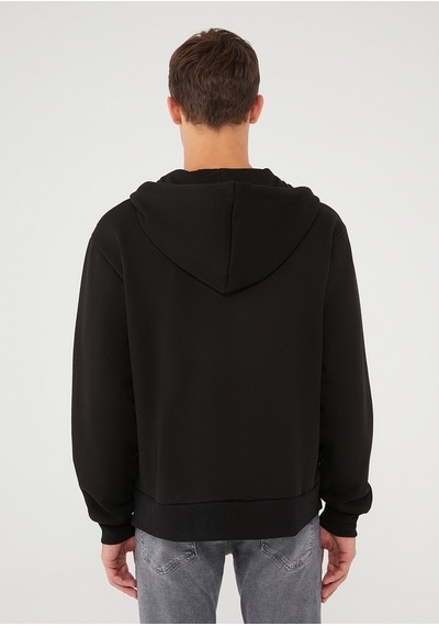 Mavi - Fermuarlı Siyah Sweatshirt 066979-900 Siyah