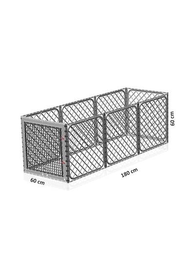 Leganest Üstü Kapanabilir Köpek Kedi Tavşan Çiti 8 Adet 60 x 60 CM
