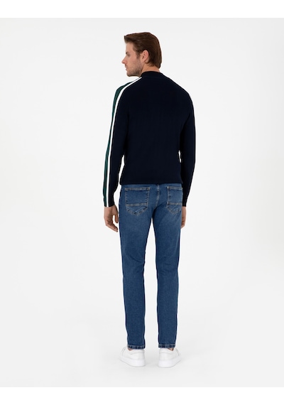 Pierre Cardin Erkek Mavi Jean Pantolon 50295830-vr036 Mavi