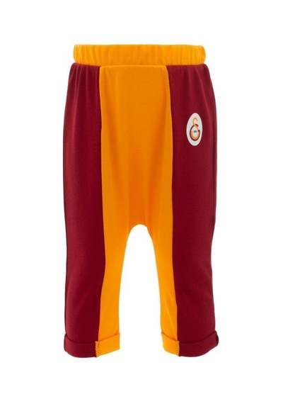 Galatasaray Orijinal Lisanslı Bebek Eşofman Altı Sarı - Kırmızı