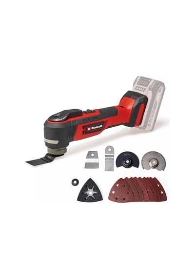 Einhell Set-74 Einhell Tp-mg 18 Li Bl Akülü Raspalama Makinesi+einhell 18v 4,0 Ah Pxc Starter Kit, Akü & Şarj Cihazı