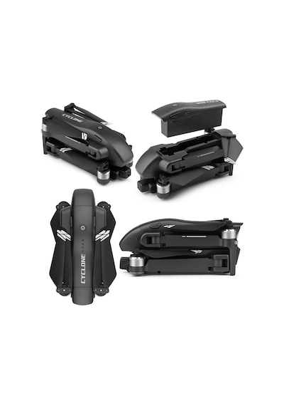 Cyclone 30DK Uçuş 4K 5g Wifi Gps Drone Çift Eksen Gimbal Kamera Fırçasız Motor Katlanabilir Taşıma Çantalı