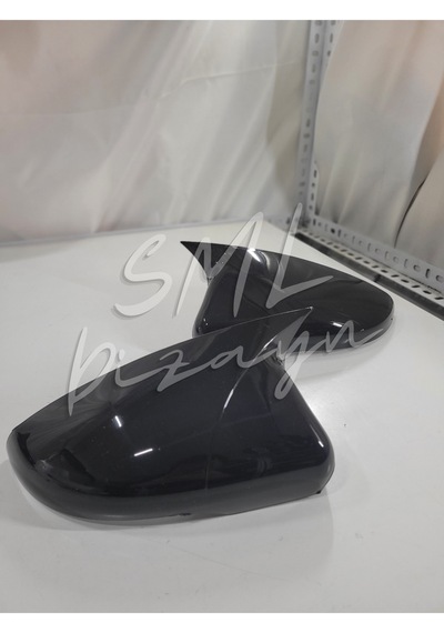 Volkswagen Golf 6 Batman-Yarasa Ayna Kapağı Plastik Parlak Siyah