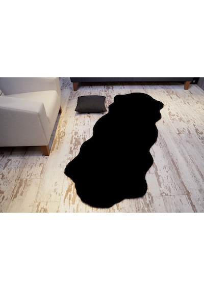 Tappeto Re x  Tavşanı Post Peluş Siyah