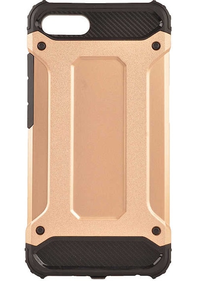 Kilifone - Asus Zenfone 4 Max Zc554kl Uyumlu - Kılıf Çift Katman Koruyucu Crash Military Tank Kılıf - Gold Gold