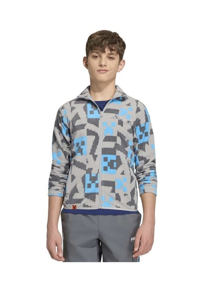 Adidas K Mc Mt Çocuk Spor Mont - Kd8747 Gri