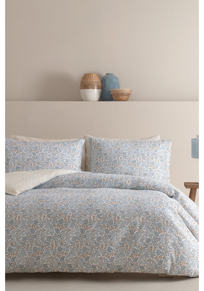 Dormy Home Lacie Çift Kişilik Nevresim Takımı - İndigo İndigo