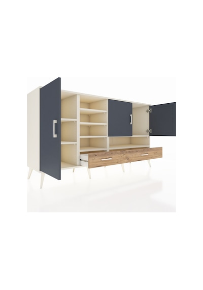 Hyperion Konsol 8 Raflı 2 Çekmeceli 3 Kapaklı 176x44x99 Aytaşı-an Aytaşı-antrasit/çam Hyperion Konsol 8 Raflı 2 Çekmeceli 3 Kapaklı 176x44x99 Aytaşı-an Aytaşı-antrasit/çam