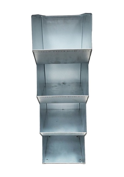 Zargana 4 Gözlü Modüler Galvanizli Metal Avadanlık - Kaynaksız Endüstriyel Tasarım