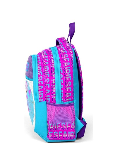 Coral High Simli Ve Parlak Okul Çantası Ve Beslenme Seti - Kız Çocuk Mavi Kız Peri