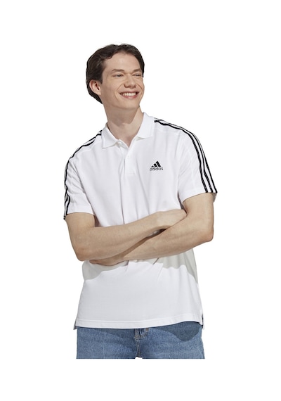 Adidas M 3s Pq Ps Erkek Günlük Polo Tişört Ic9312 Beyaz 001
