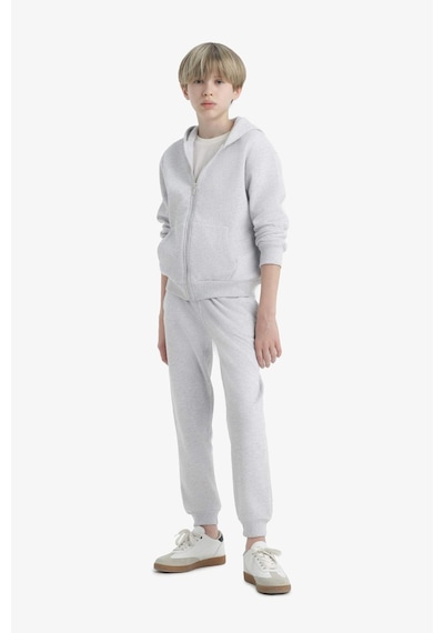 Defacto Erkek Çocuk Beli Lastikli Jogger Eşofman Altı K8846a625augr400 Gri