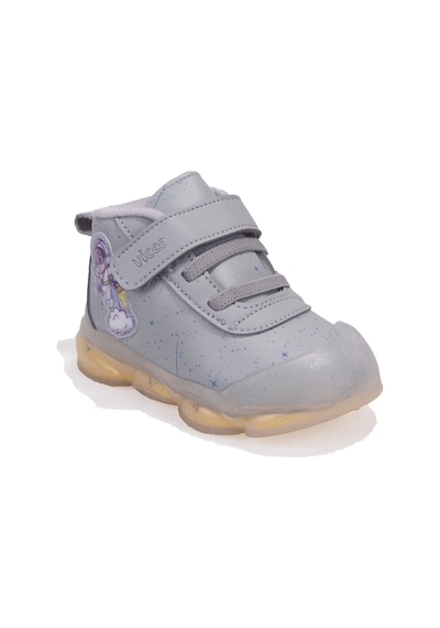 Vicco Geminis 946e25k447 Gri Ortopedik Işıklı Erkek Bebe Spor Bot Gri