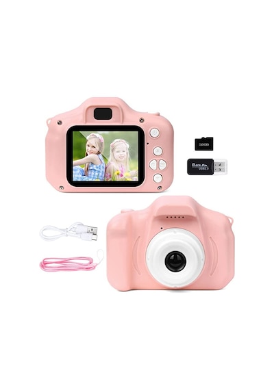 River World Pembe Renkte Fotoğraf Makinesi Mini Boy