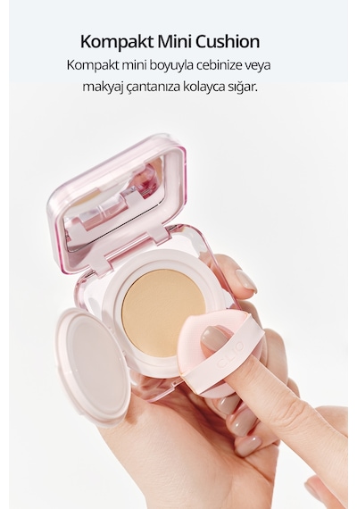 Nemli Bitiş Sunan Clıo Kill Cover Mesh Glow Essential Cushion Mini 23n Ginger Spf50+ Pa++++