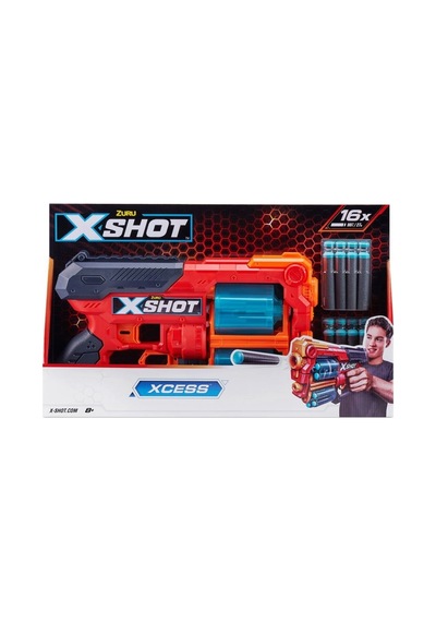 Mey İthalat 36737 X Shot Sünger Atan Excel-xcess 16 Li Silah