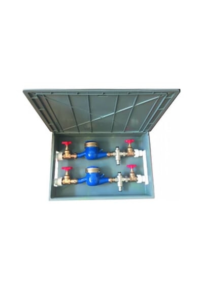 Su Sayaç Panosu İkili 53x10x38