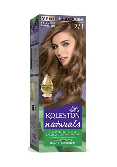 Koleston Saç Boyası Naturals 7/1 Küllü Kumral