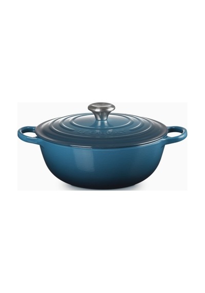 Le Creuset La Marmite Fransız Lüksü Döküm Tencere Koyu Turkuaz