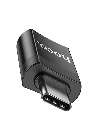 Hoco. Ua17 Tak Çalıştır Type-c To Usb 3.0 Dönüştürücü - Siyah