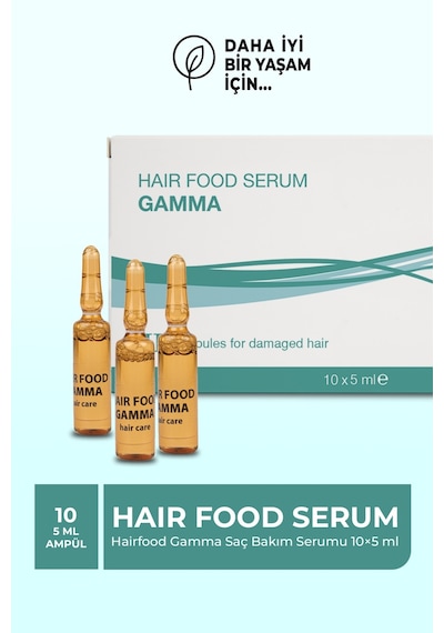 Hhs Hairfood Gamma Saç Bakım Serumu 10 x 5 ML