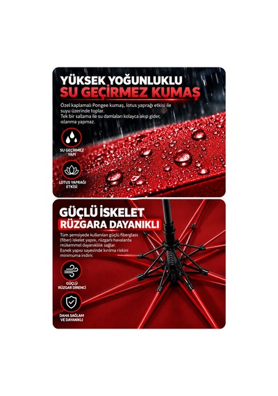Toptancı Amca Sekiz Telli Süper Esnek Kumaşlı Uzun Şemsiye 120 Santim Çift Kişilik Rüzgâra Dayanıklı Görseldeki Gibi