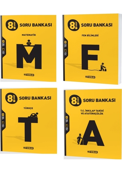 Hız Yayınları 8.Sınıf Matematik Fen Türkçe Inkılap S.B.Set