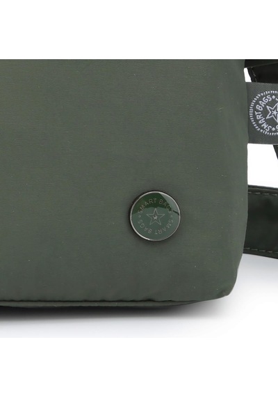 Smart Bags Mikro Poly Kumaş Postacı Kadın Çantası 3333 Haki