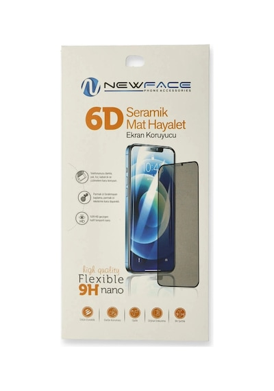 Mey İthalat Samsung Galaxy Uyumlu A21s 6d Mat Seramik Hayalet Nano Ekran Koruyucu