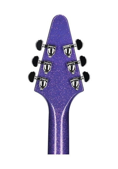 Epiphone Exclusive Flying V Elektro Gitar Purple Sparkle