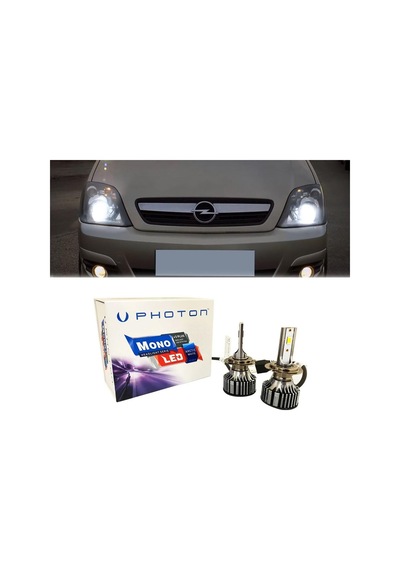Opel Meriva A Led Xenon Kısa Far Ampulü H7 Mono Yeni Seri Beyaz 2003 - 2010